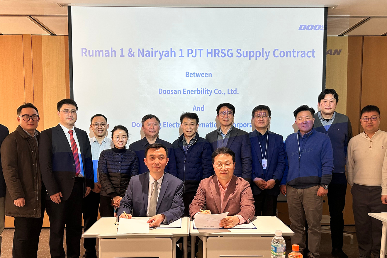 Opnå med succes ACWA Power's HRSG-leverandør CAT-A-godkendte og underskrevne HRSG-forsyningskontrakter for Saudi Rumah1 (3*M501J) & Nairyah1 (3*M501J) Projekter